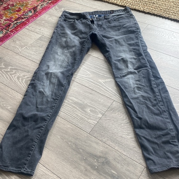 Men's Japan Rags Gray Denim Jeans - Picture 8 of 12